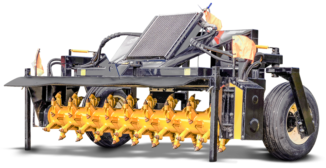 Capital I Grader Mount Sod Mulcher