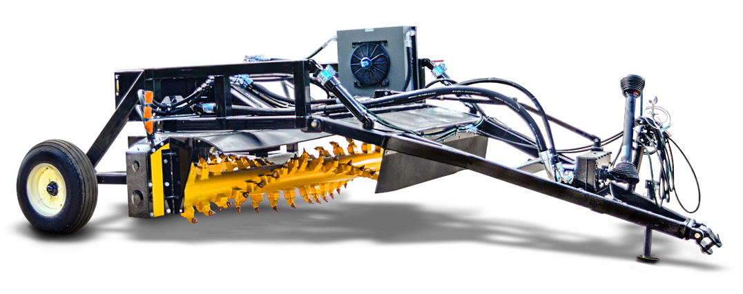 Capital I Pull Type Mulcher