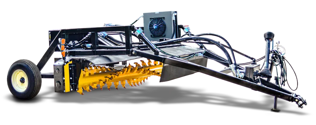 Capital I Pull Type Mulcher