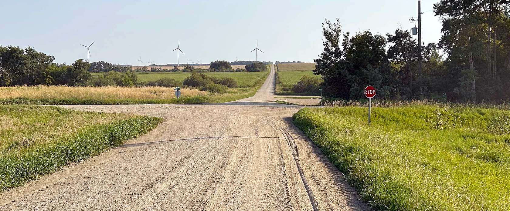 Municipal Gravel Road Maintenance Strategy Using Reclamation